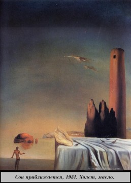 El sueño se acerca a Salvador Dalí Pinturas al óleo